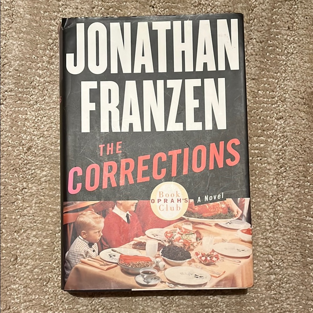 Jonathan Franzen 'The Corrections' Hardcover Book